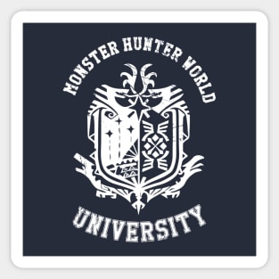 Monster Hunter: World University Sticker